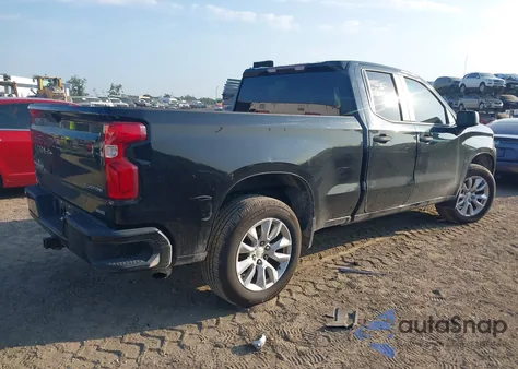 2020 Chevrolet Silverado 1500 2Wd Double Cab Standard Bed Custom from USA, damaged, VIN 1GCRWBEK1LZ356193